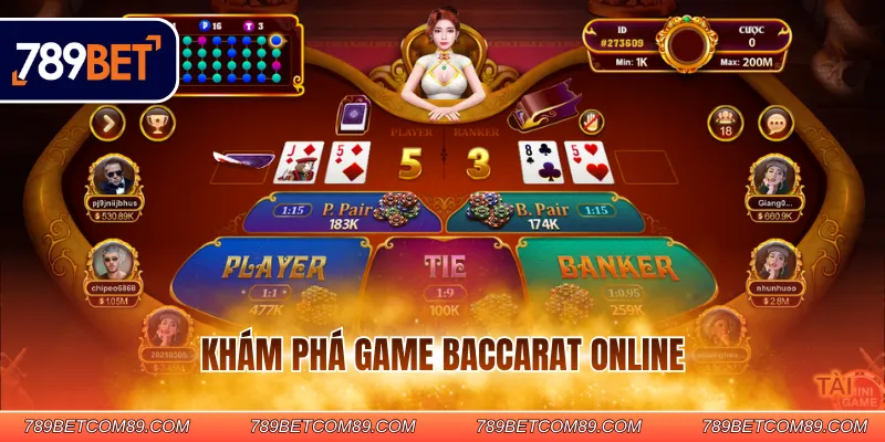 Khám phá game baccarat online