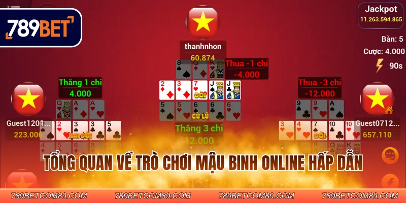 Tổng quan về trò chơi mậu binh online hấp dẫn